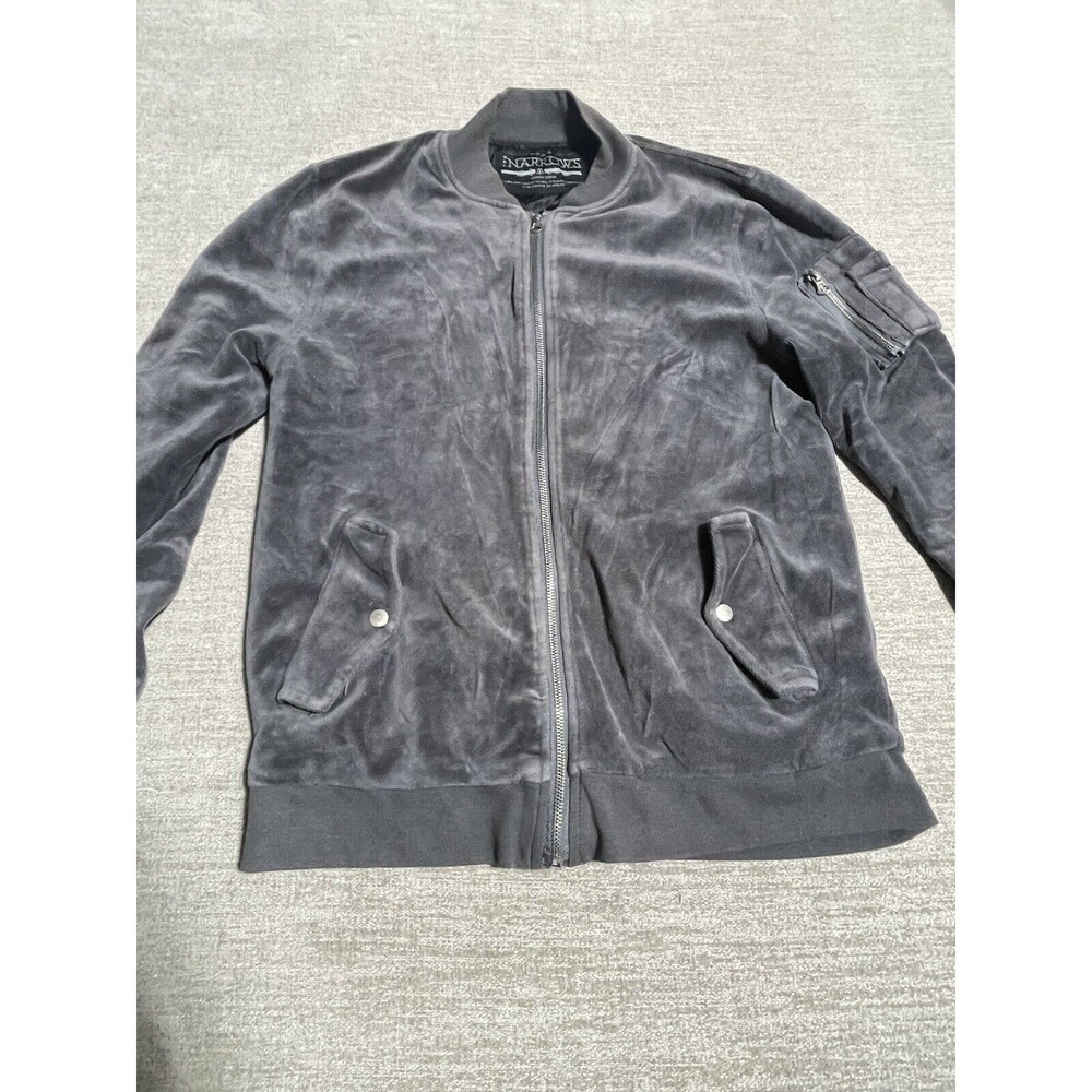 The Narrows Jacket Men’s Small Gray Long Sleeve Zip